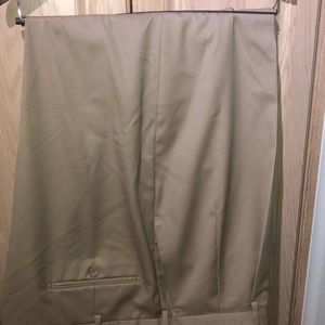 Nordstrom Khaki wool slacks with cuffs 46x30